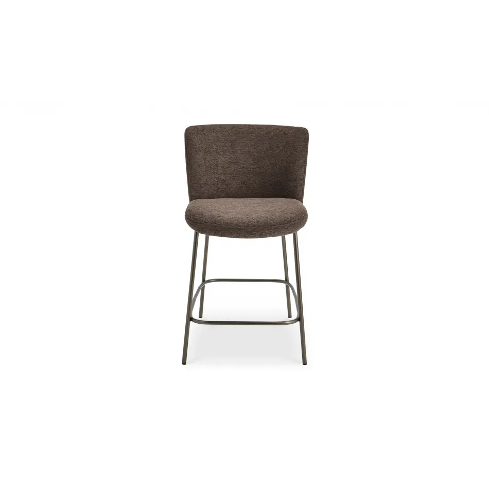 Early Dark Brown Counter Stool