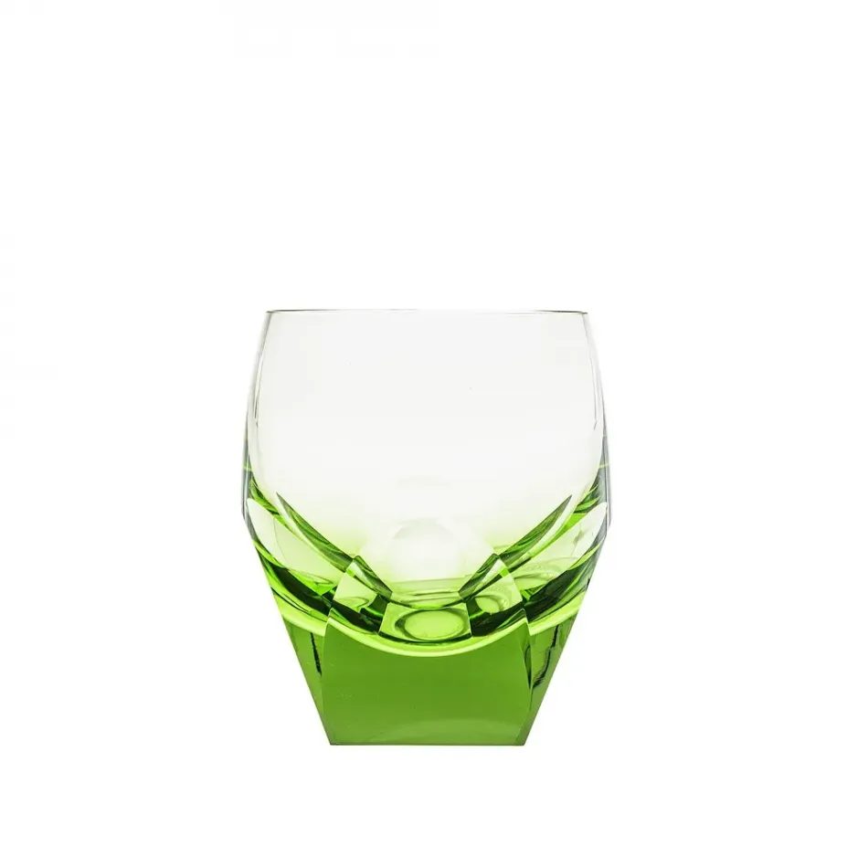 Bar Ocean Green Lead-Free Crystal, Cut Tumbler Whisky 170 ml
