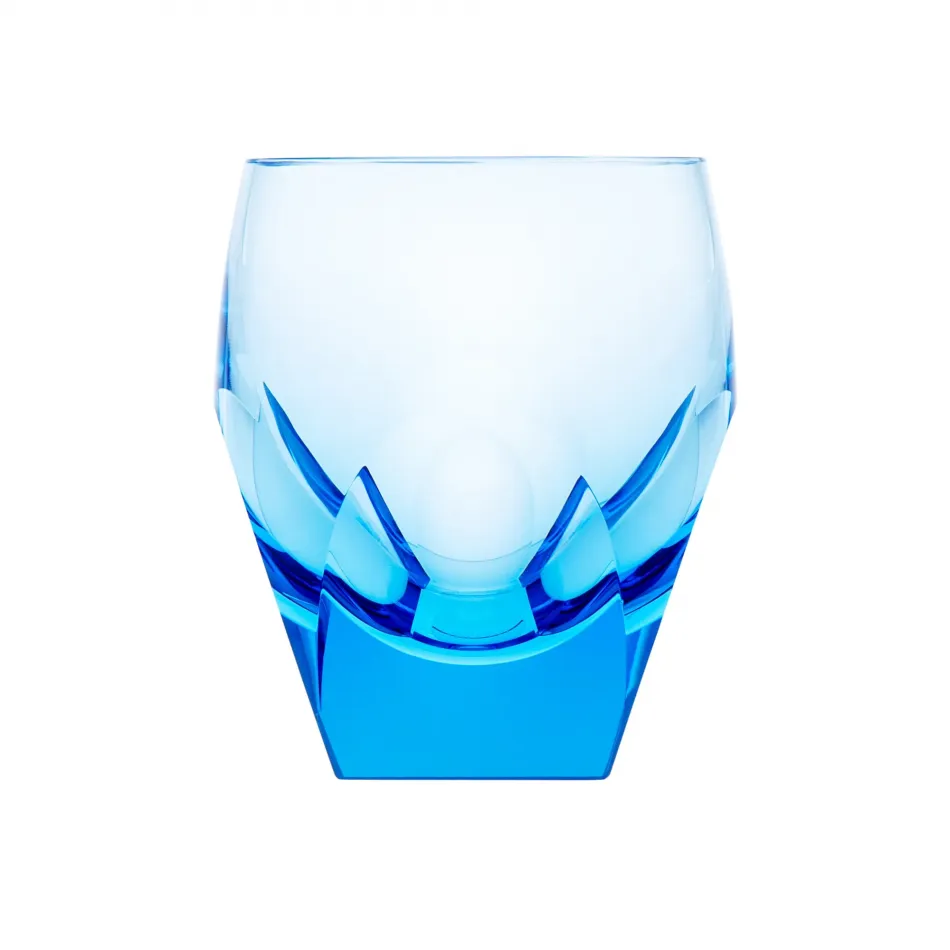 Bar Aquamarine Lead-Free Crystal, Cut Tumbler 70 ml