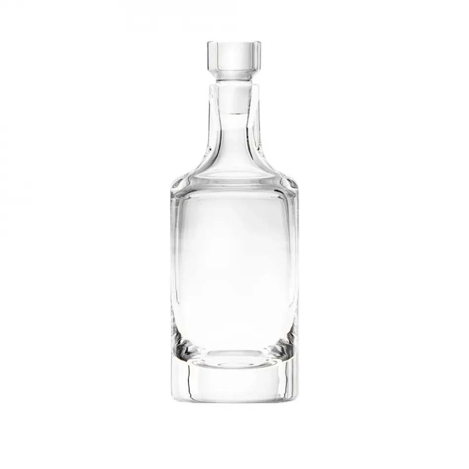 Whisky Set Clear Lead-Free Crystal, Plain Decanter For Whisky 1000 ml