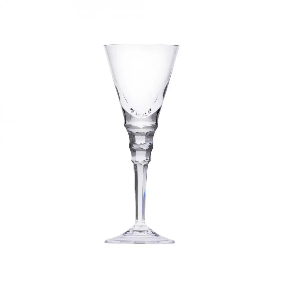 Sonnet Goblet White Wine Clear Lead-Free Crystal, Cut 220 ml