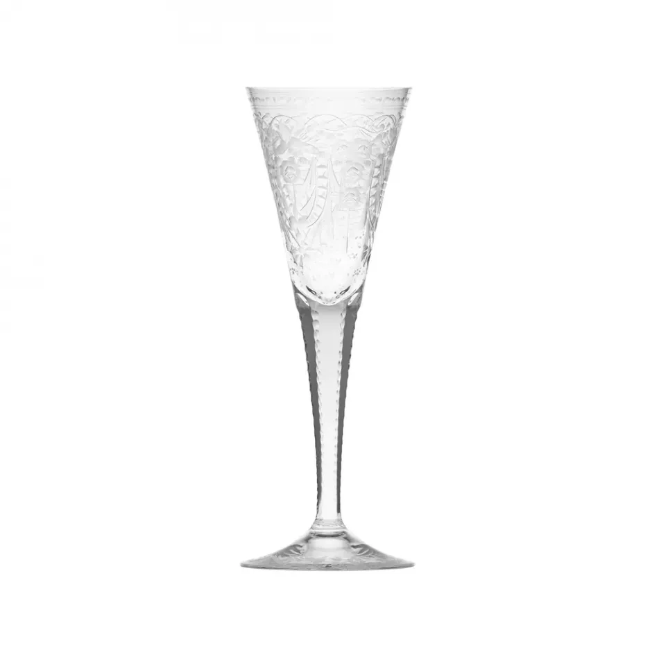 Maharani Clear Lead-Free Crystal, Cut, Engraving Goblet 160 ml