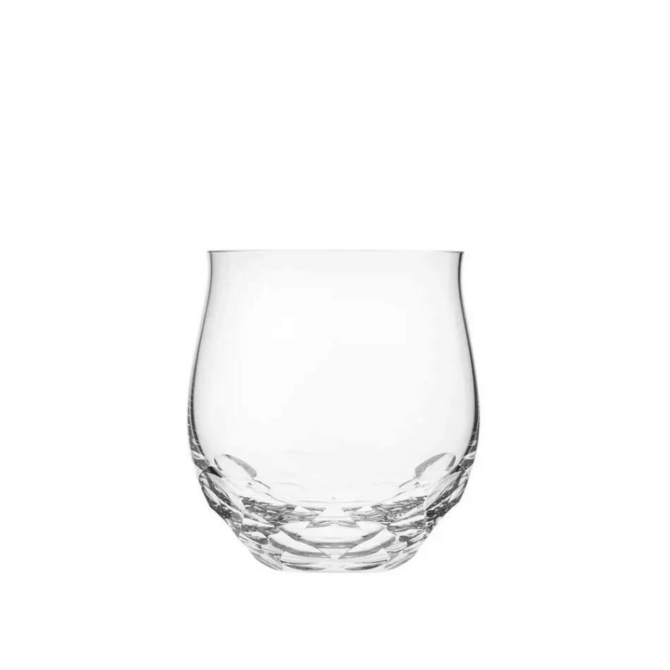 Bouquet Clear Lead-Free Crystal, Cut Edges Tumbler For Water 300 ml
