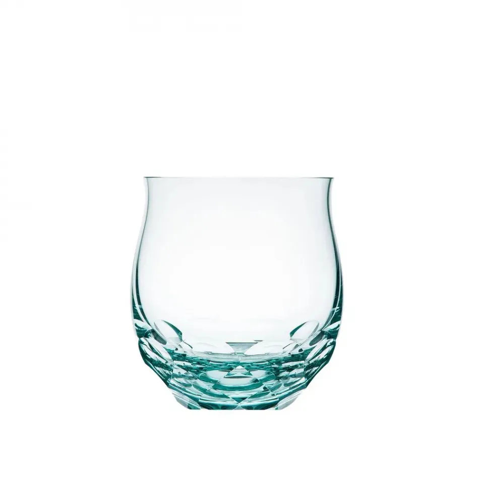 Bouquet Beryl Lead-Free Crystal, Cut Edges Tumbler For Water 300 ml