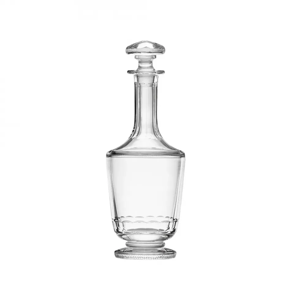 Mozart Clear Lead-Free Crystal, Cut Pearls Decanter Wine 1000 ml