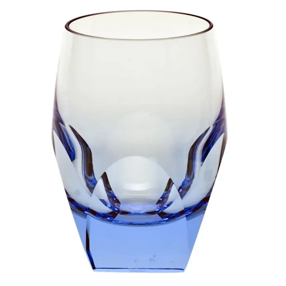 Bar Aquamarine Lead-Free Crystal, Cut Tumbler Water