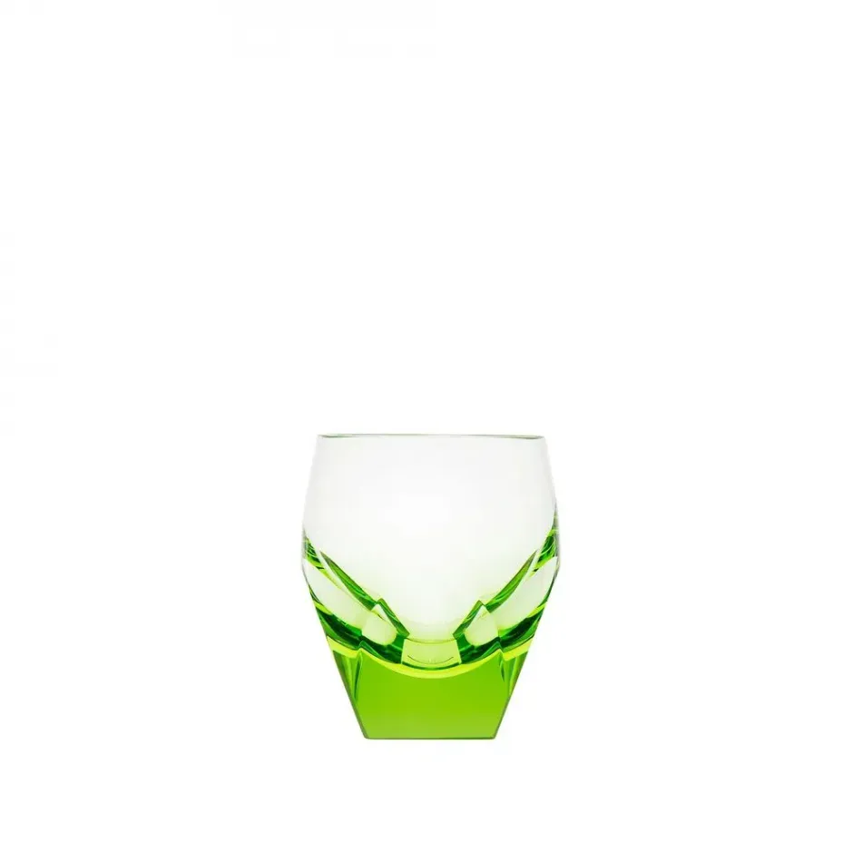 Bar Ocean Green Lead-Free Crystal, Cut Tumbler Glass For Distillate 45 ml