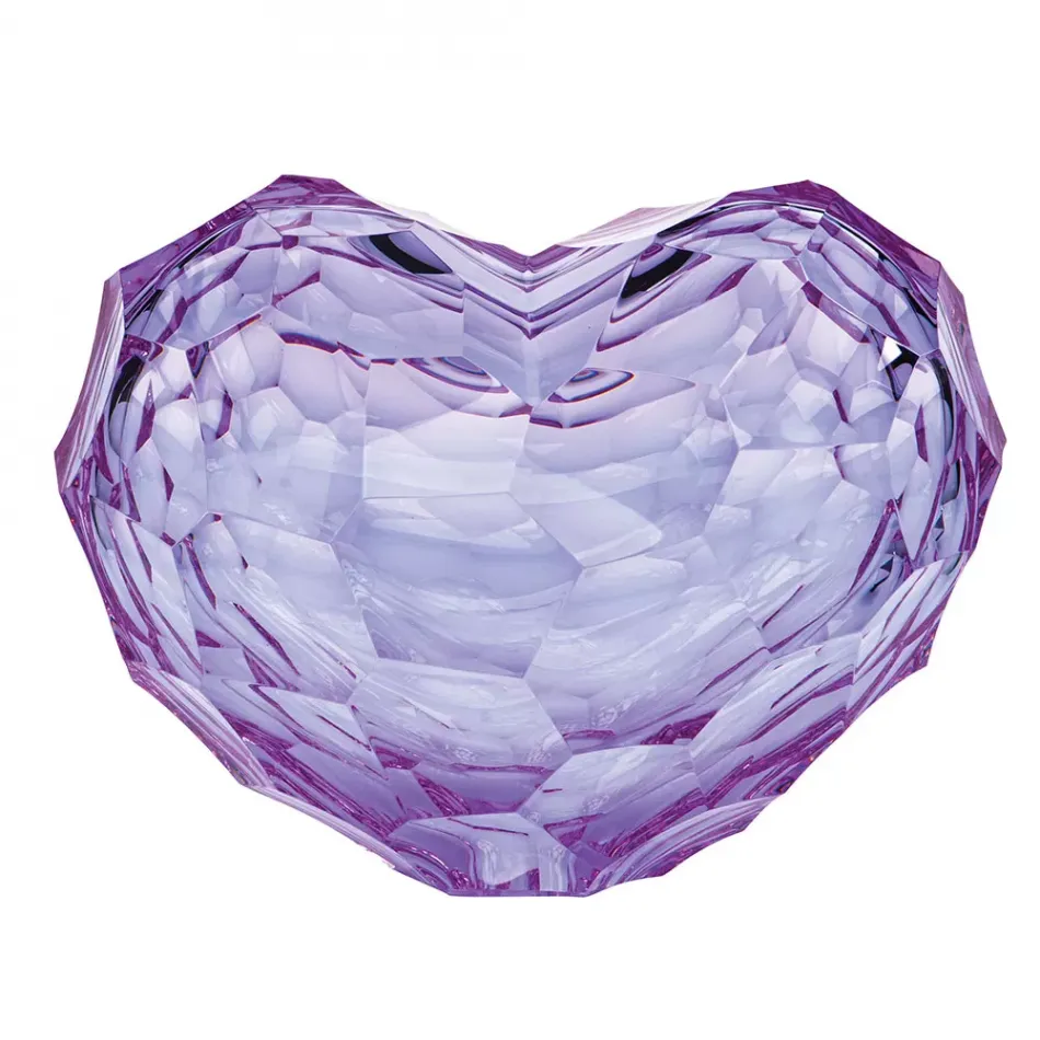 Heart Object Alexandrite Lead-Free Crystal, Cut 20.5 cm