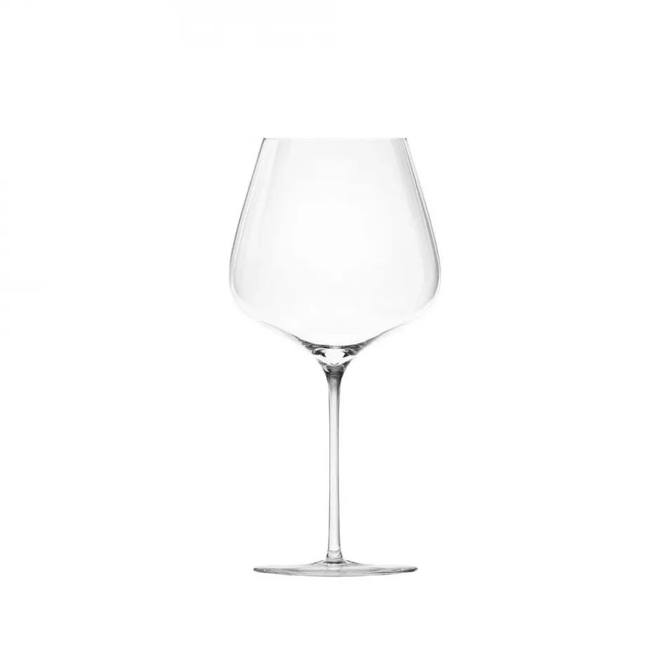 Oeno Goblet Red Wine Clear Lead-Free Crystal, Plain 650 ml