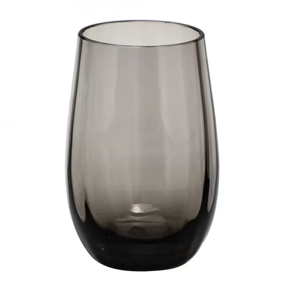 Optic Shot Glass Smoke Lead-Free Crystal, 80 ml