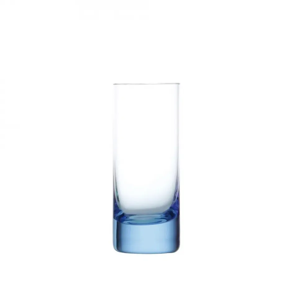 Whisky Set Tumbler For Spirits Aquamarine Lead-Free Crystal, Plain 75 ml