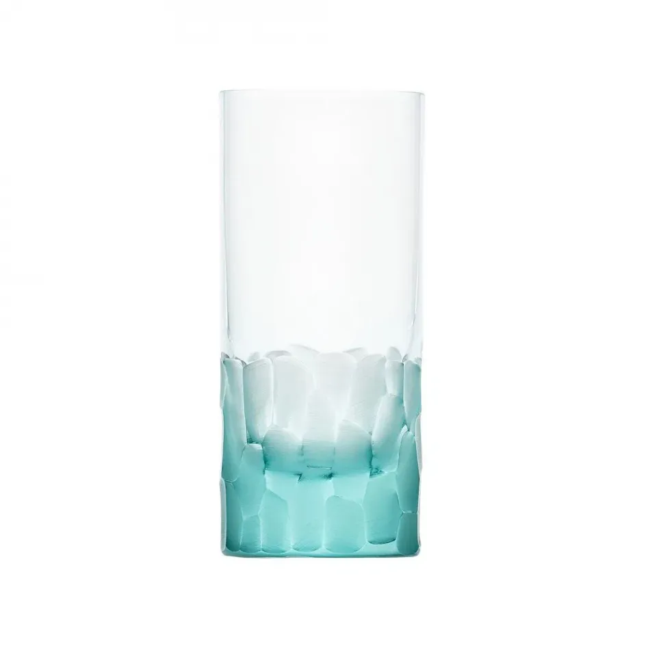 Whisky Set /1 Tumbler Beryl Lead-Free Crystal, Cut Pebbles 330 ml