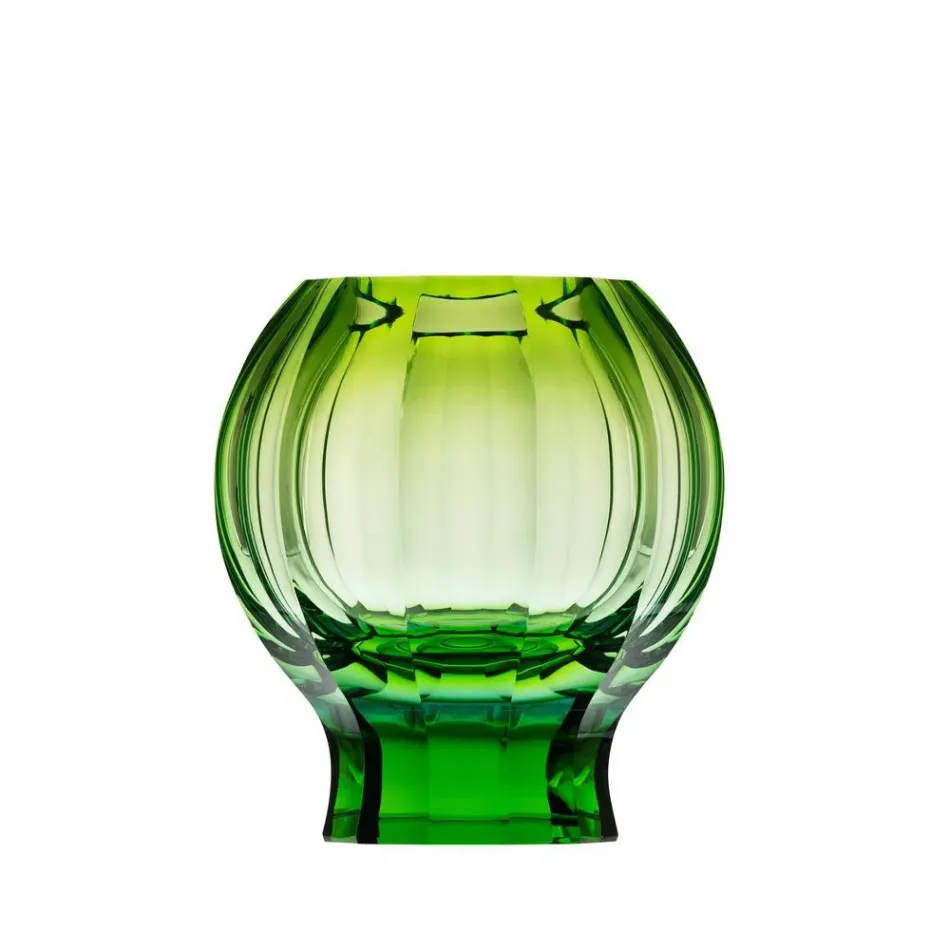Zambra Underlaid Vase Combination Of Colors, Cut Edges, Bonded Parts 27 Cm