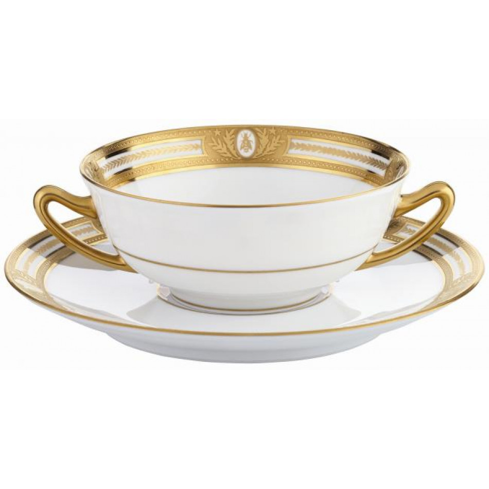 Abeilles Gold Breakfast Cup And Saucer (Special Order)