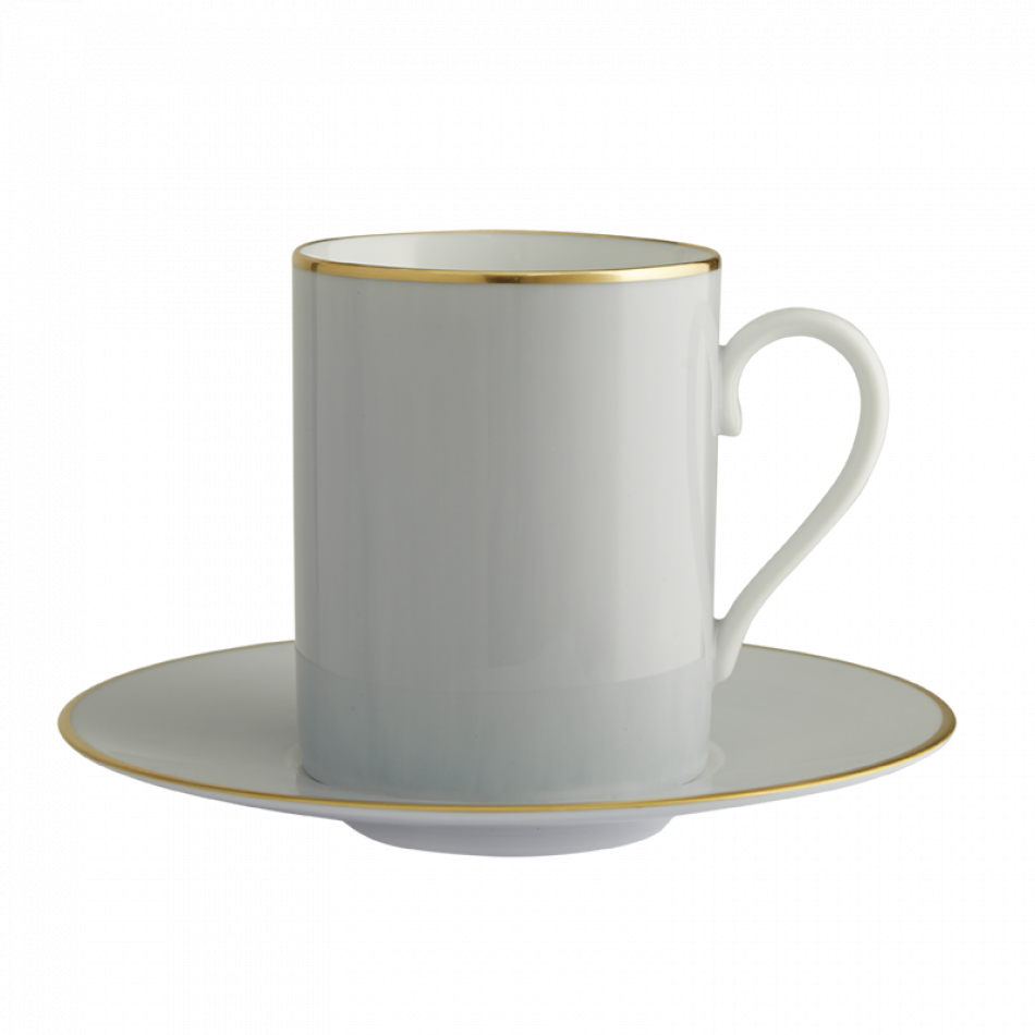 Lexington Gris (Grey) Tall Cup And Saucer (Special Order)