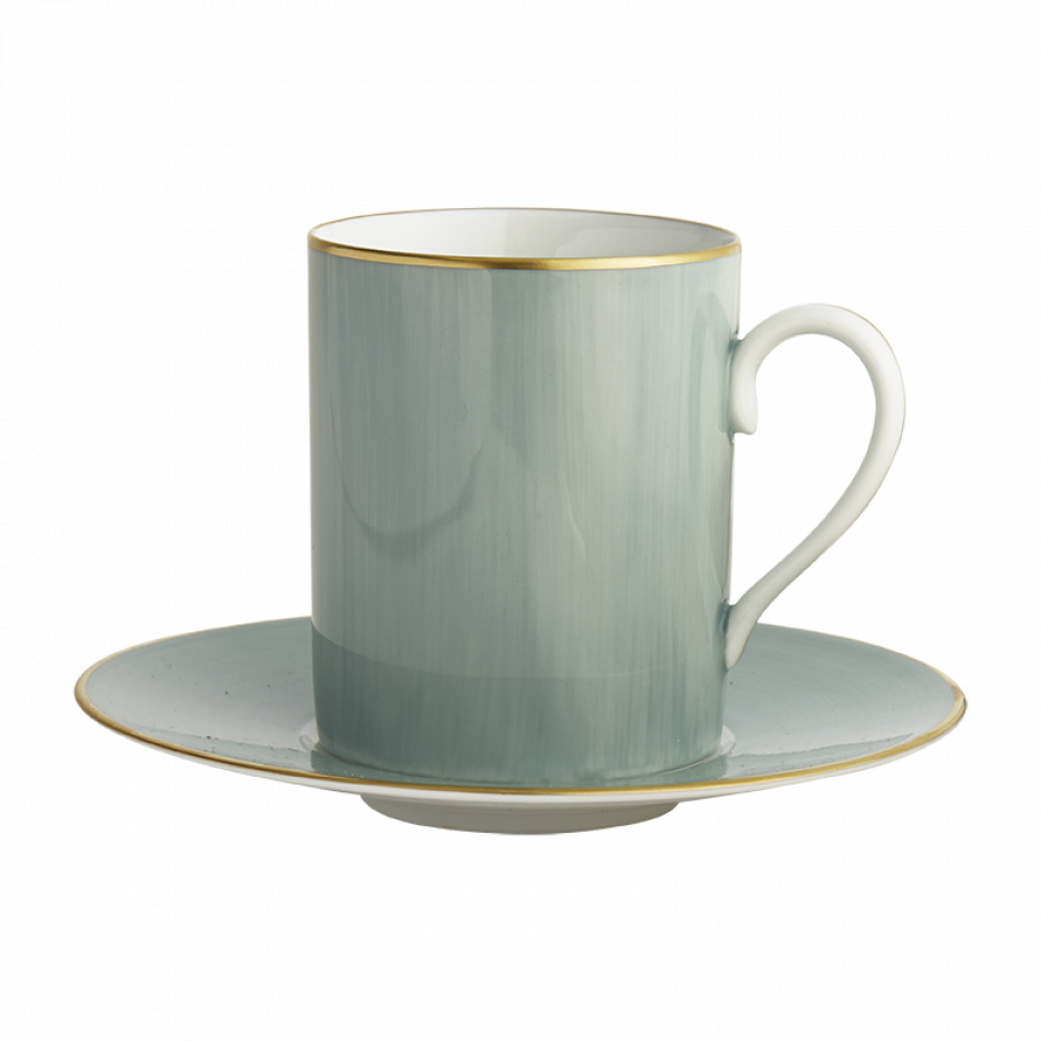 Lexington Turquoise Tall Cup And Saucer (Special Order)