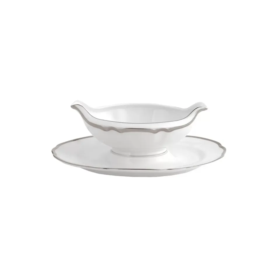 Colette Platinum Sauce Boat