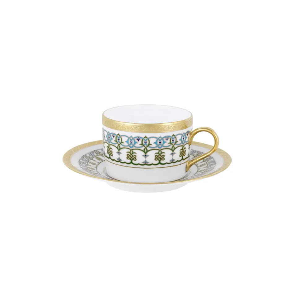 Agueyssac Tea Cup And Saucer (Special Order)