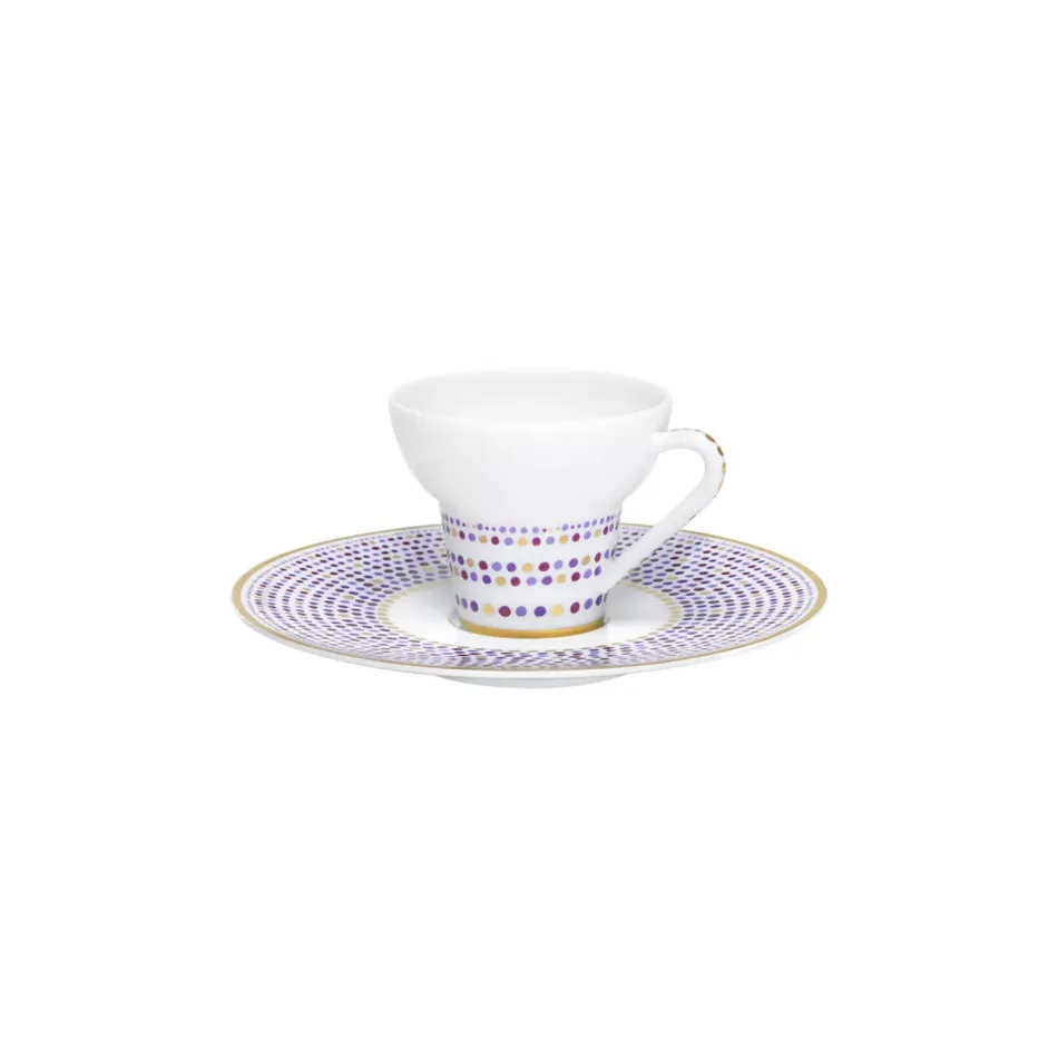 Villa Toscana Cassis Demitasse Cup And Saucer