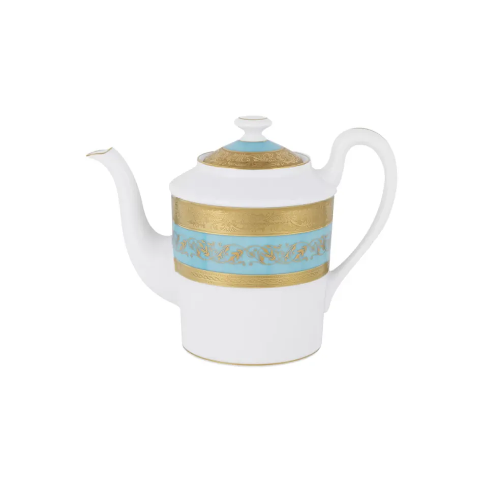 Balmoral Turquoise Coffee Pot Large (Special Order)