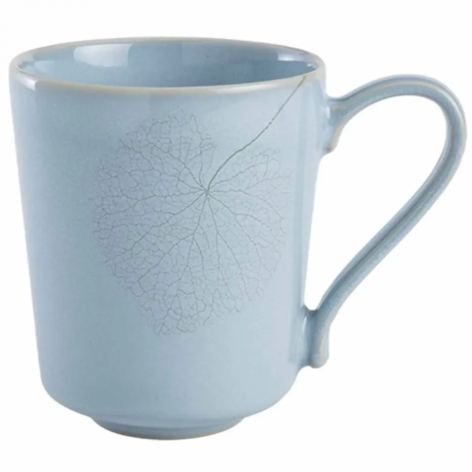 Leaf Blue Haze Mug 12oz., 3.5" x 4.25"