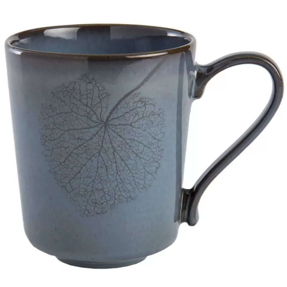 Leaf Topaz Mug 12oz., 3.5" x 4.25"