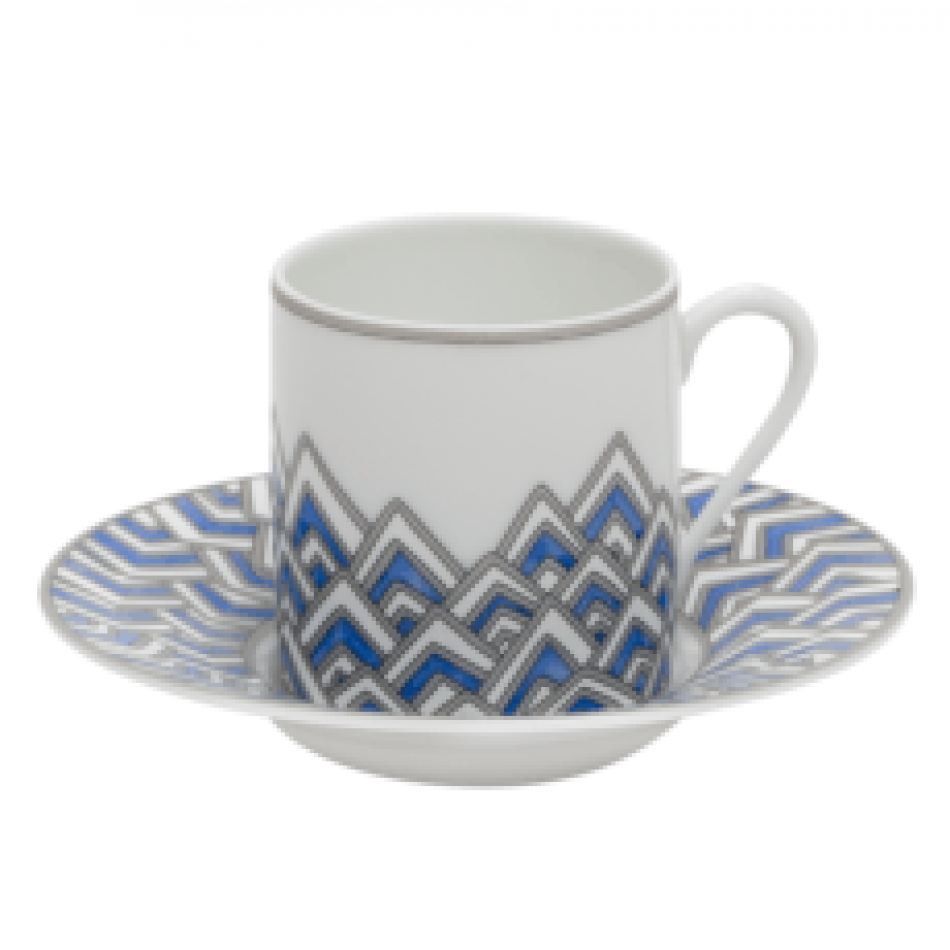 Ocean Demitasse Cup And Saucer