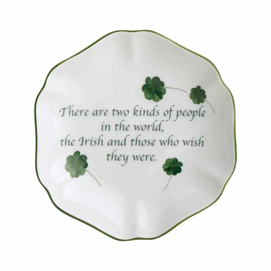There Are Two Kinds Of People..lrish. Ring Tray 5.25"