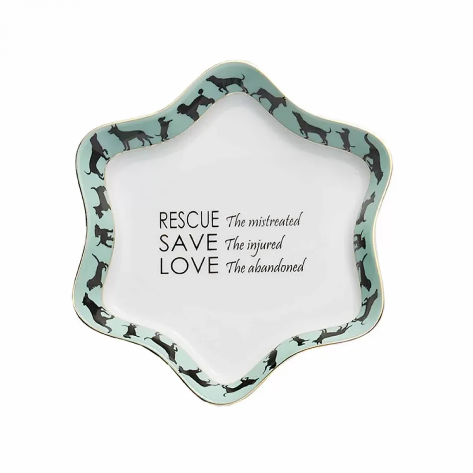 Rescue, Save, Love ….. Ring Tray 5"