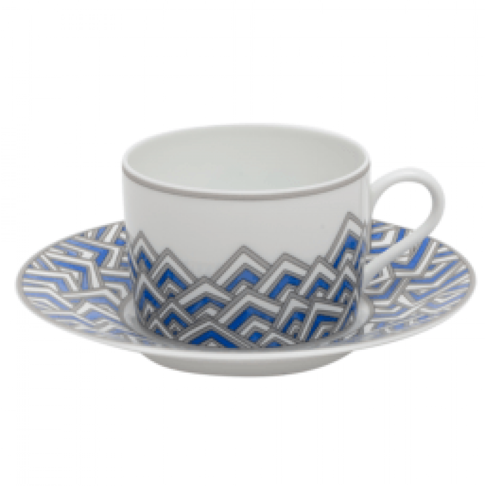 Ocean Tea Cup And Saucer