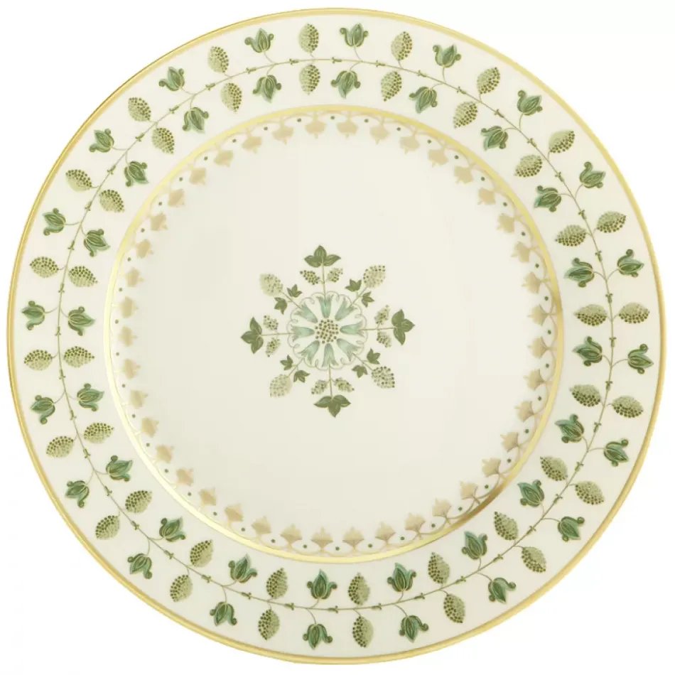 Matignon Green Rim Soup Plate 9" (Special Order)