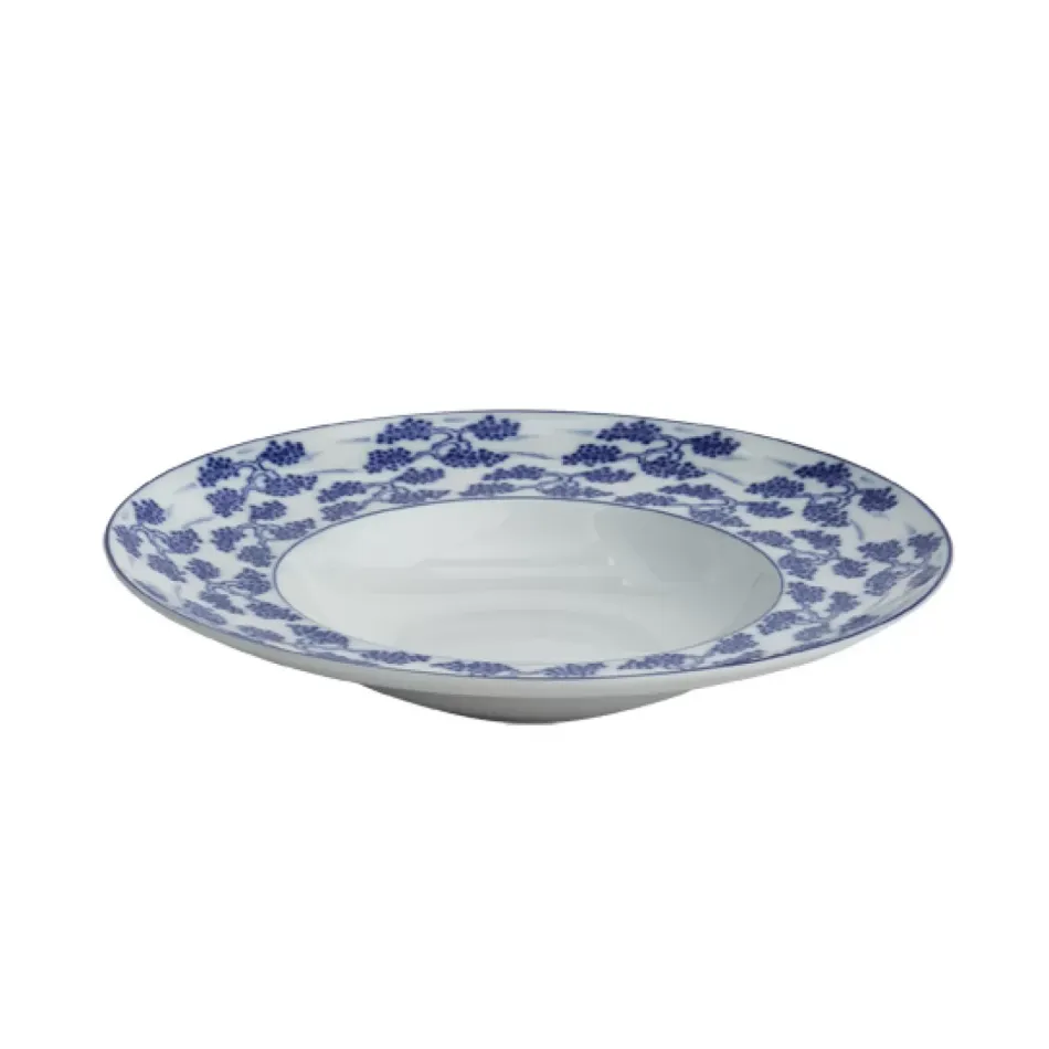 Blue Shòu Rim Soup Plate 10"