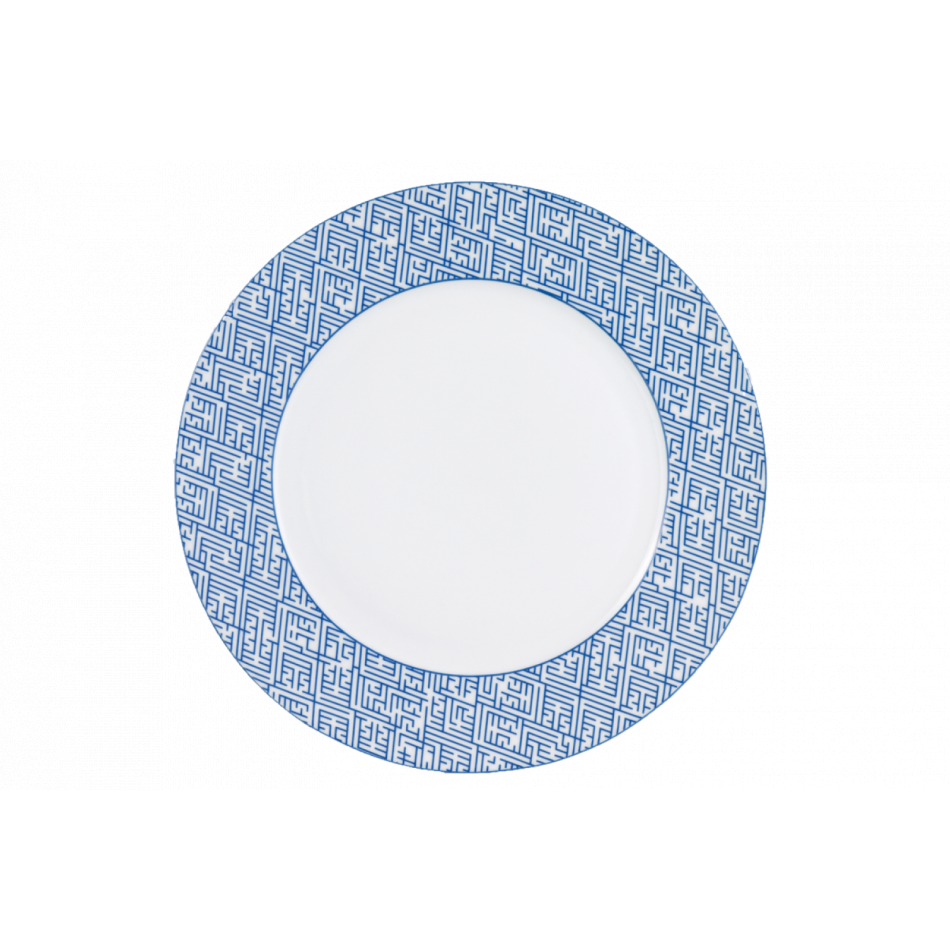 Labrinth Blue Service Plate 12"