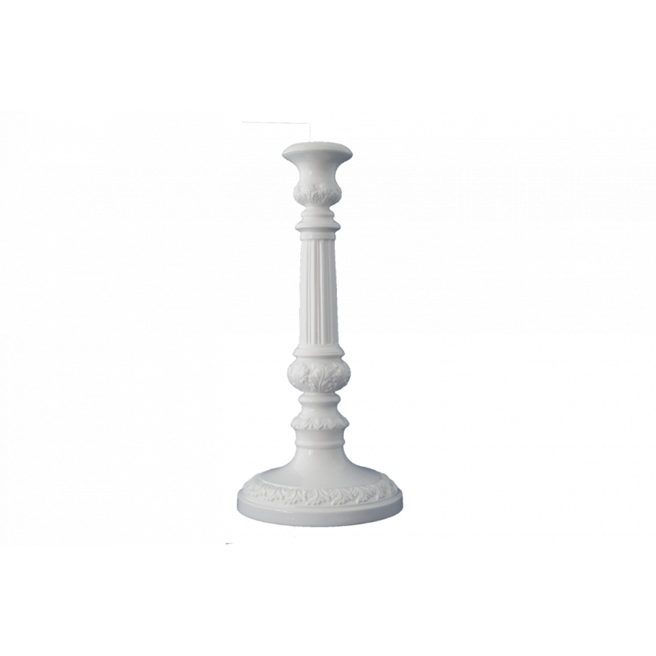 Napolean Creamware Candlestick 13"