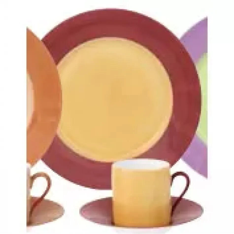 Swing Rouge-Safran Dinner Plate 11" (Special Order)
