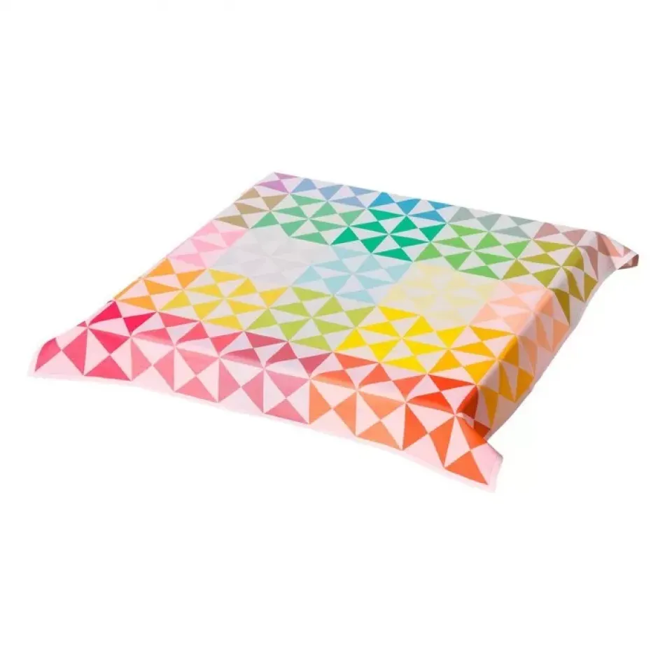 Origami Multicolor Tablecloth 55" x 89"