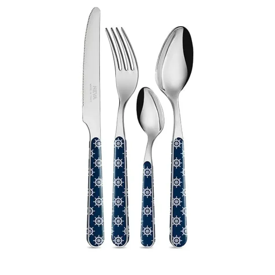 Nautical Rudder Set 4 Cheese Knives