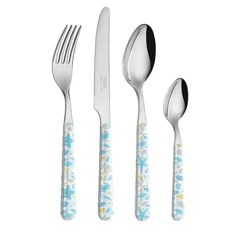 Nautical Bottom Of The Sea Set 4 Cheese Knives