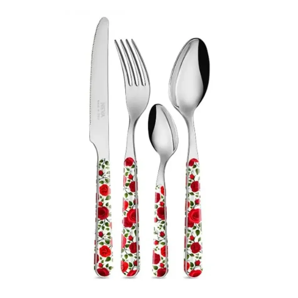 Roses 14012 Set 4 Cheese Knives