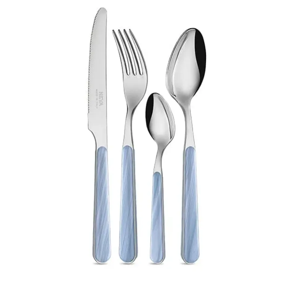 Legno Fir Sky Blue Flatware