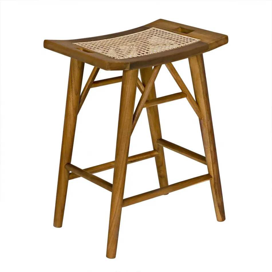 Murphy Counter Stool, Teak