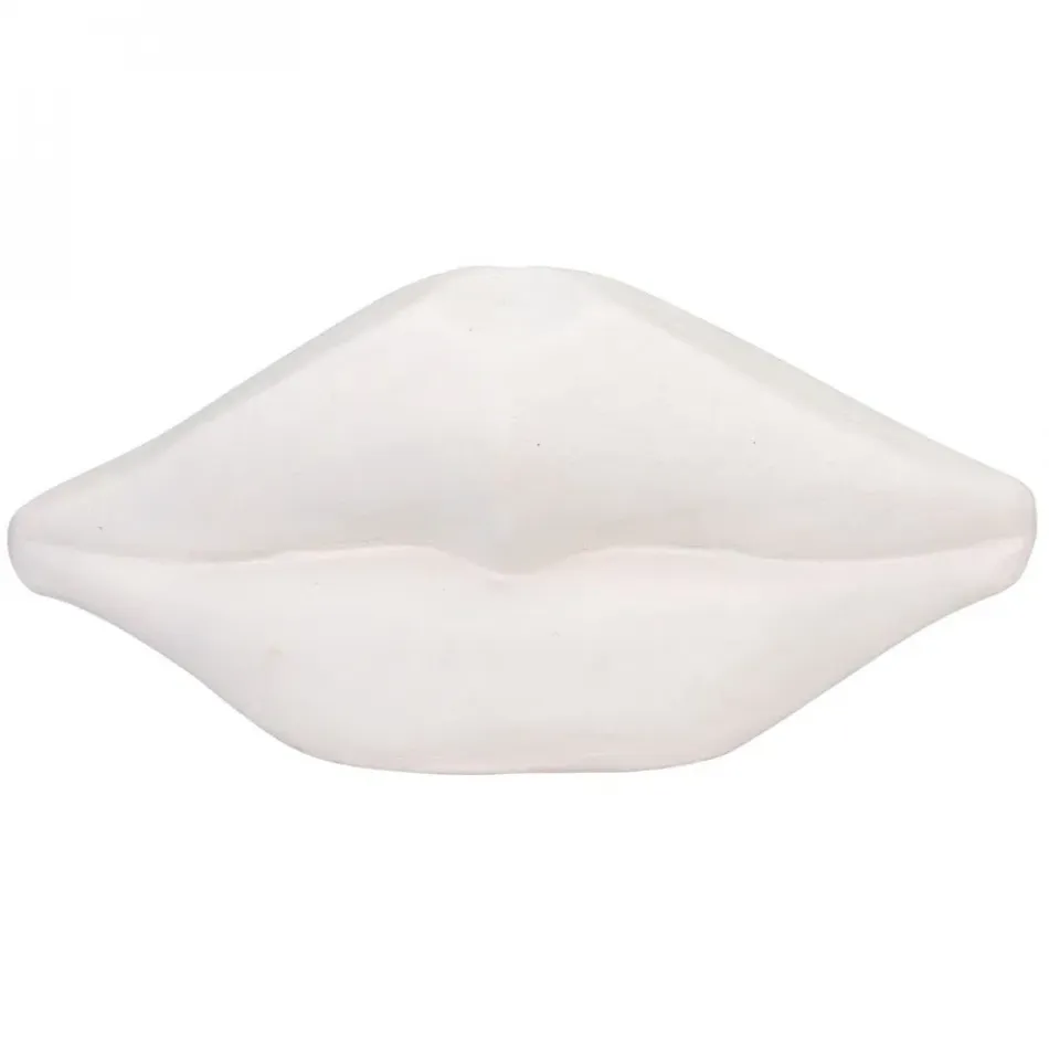 Lips, White Fiber Cement