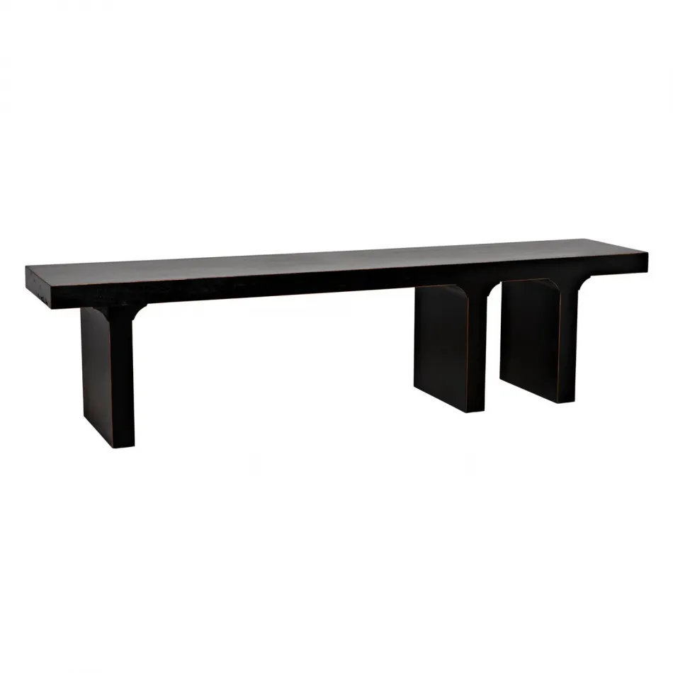 Kir Bench, Hand Rubbed Black