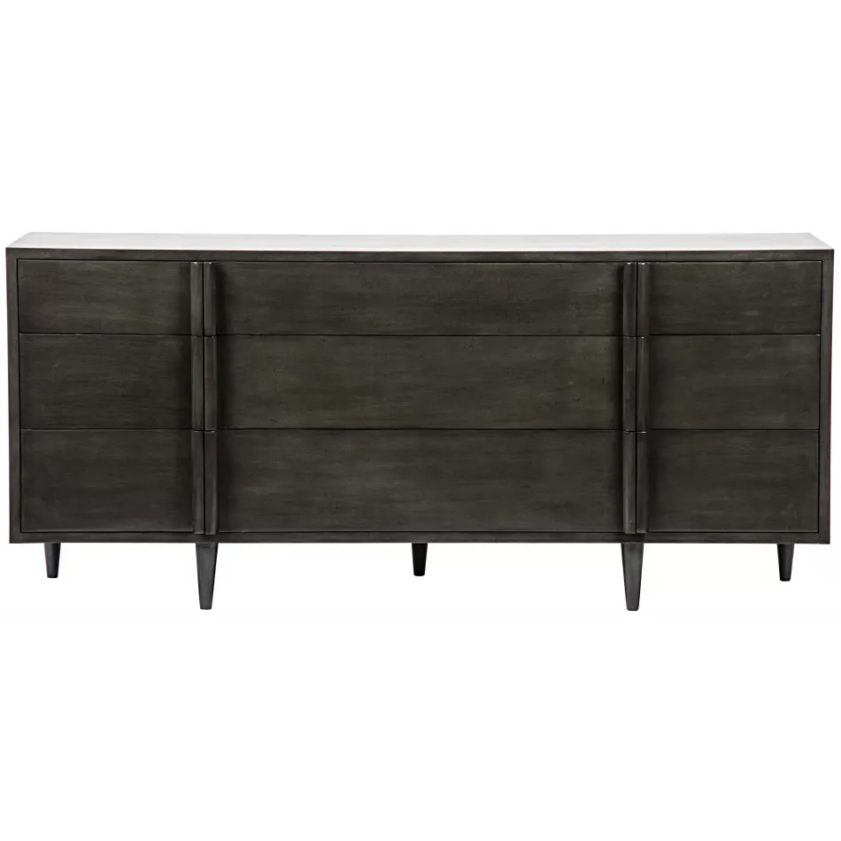 QS Morten 9 Drawer Dresser, Pale