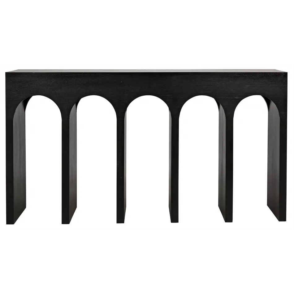 Bridge Console, Hand Rubbed Black