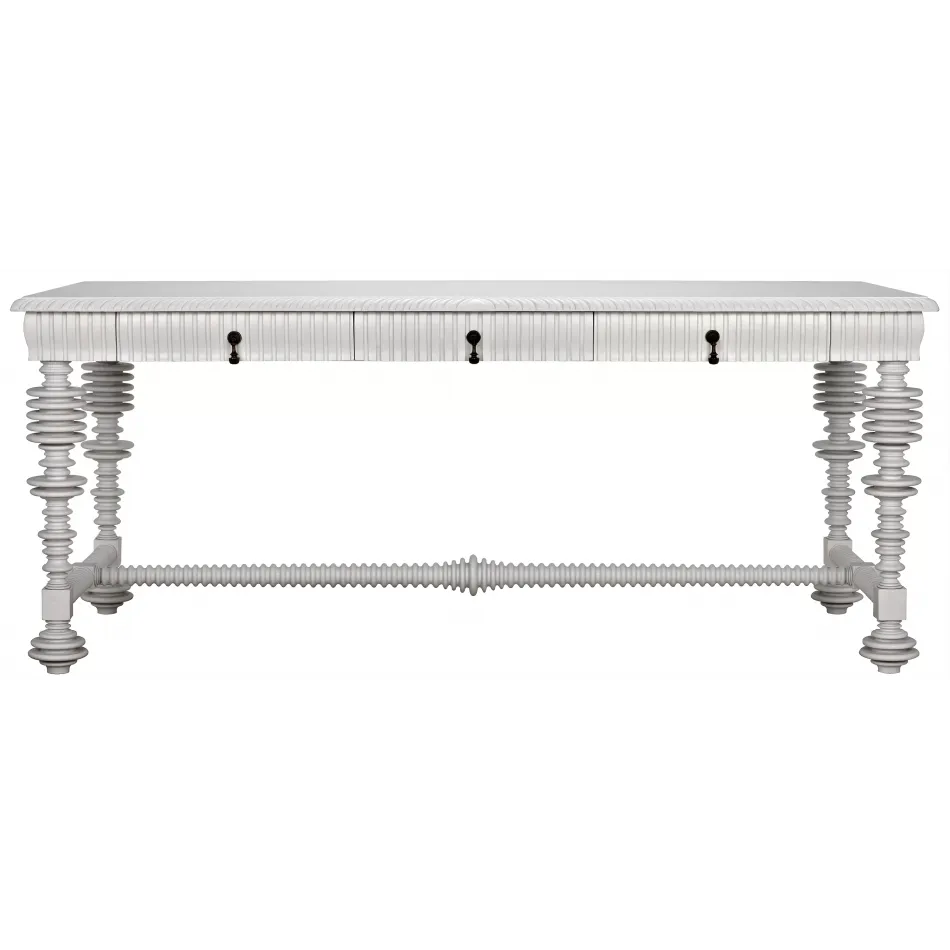 QS Portuguese Desk, Solid White
