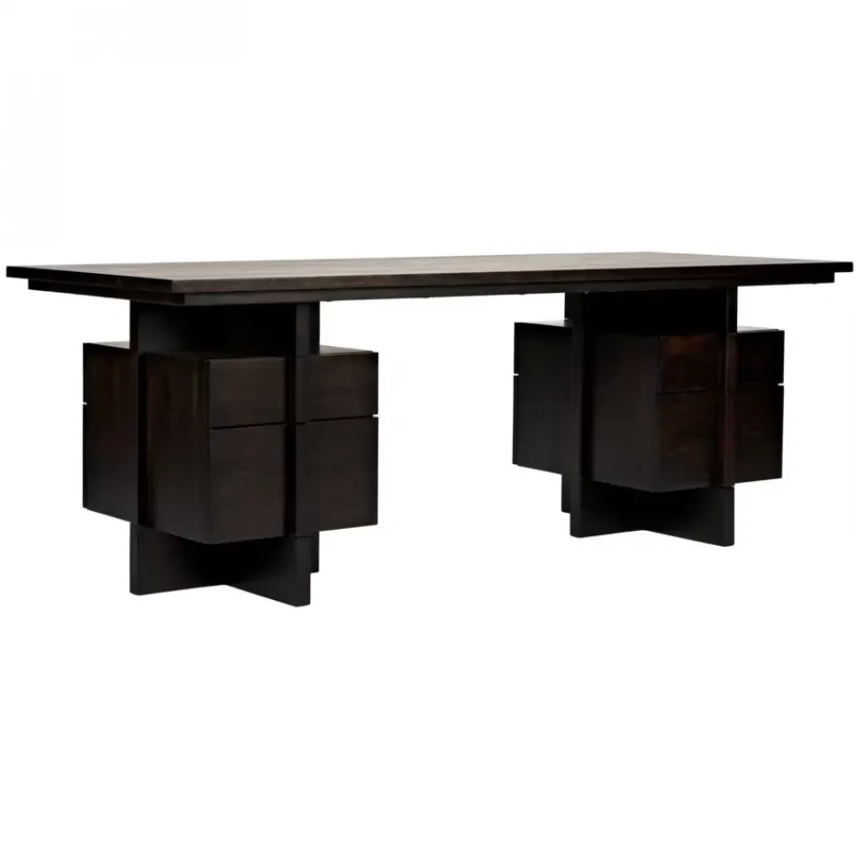 Bridge Desk, Ebony Walnut