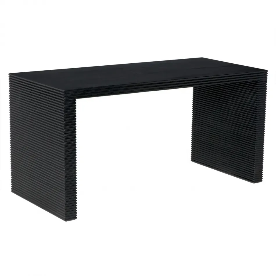 Manhattan Desk, Hand Rubbed Black