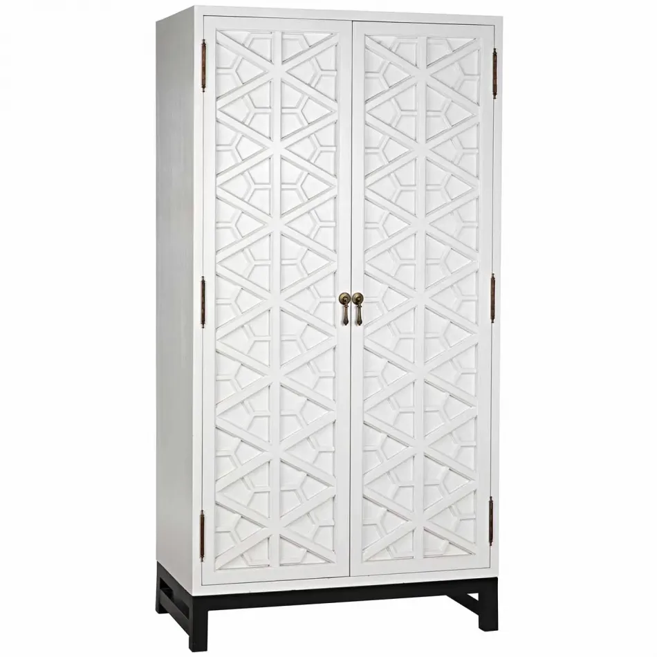Small Maharadscha Hutch, Solid White
