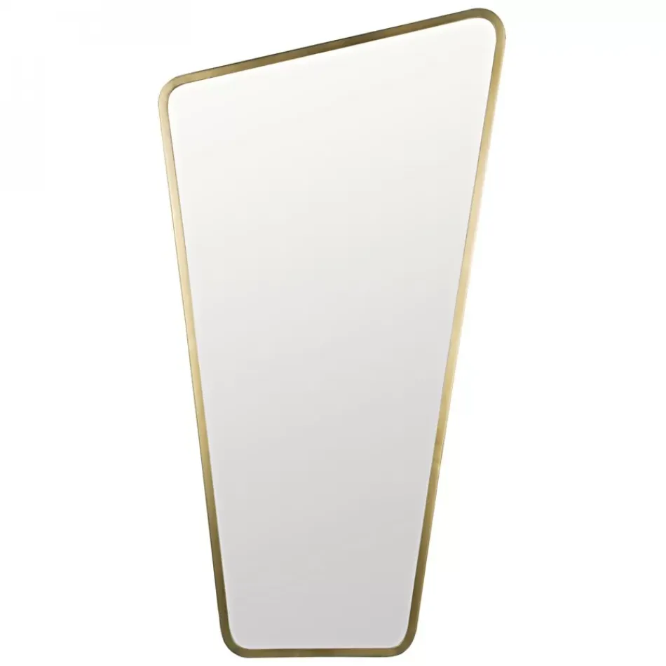 Juliet Antique Brass Rectangular Mirror